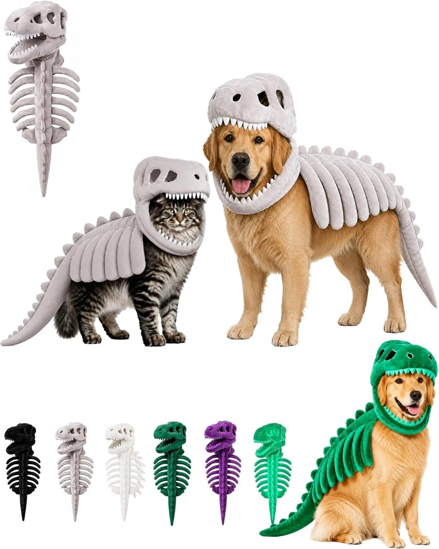Dinosaur Skeleton Pet Costume