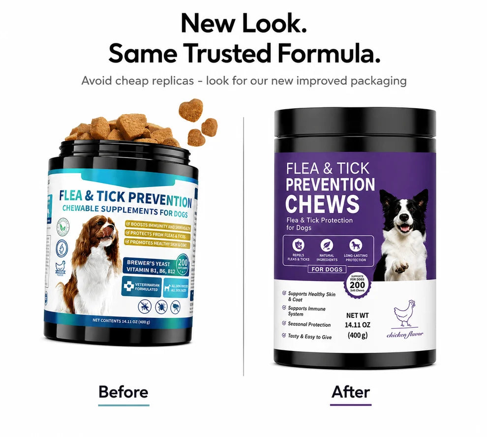 Flea & Tick Support Chews for Dogs