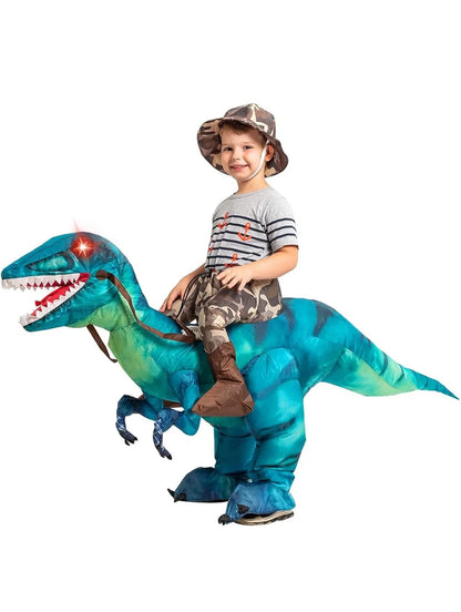Inflatable Dinosaur Costume – Ride-On Dinosaur Costume for Kids